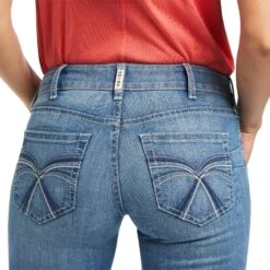 Women's Ariat R.E.A.L. Mid Rise Allessandra Bootcut Jean #10040796 -Outlet Cowgirl Closet Store de4f6cf32a8adcadcc56578e702dee1b