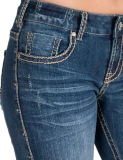 Women's Cowgirl Tuff Studded Up Jean #JSTDUP -Outlet Cowgirl Closet Store e1a56752d40c5e8e17e6b8669b20d205