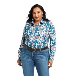 Women's Ariat Kirby Stretch Button Down Shirt #10039337X