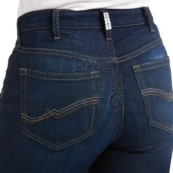Women's Ariat R.E.A.L. High Rise Ballary Boot Cut Jean #10036813 -Outlet Cowgirl Closet Store e2f1837fa6b469220d771d26f30b58d9