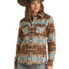 Women's Rock & Roll Cowgirl Shirt Jacket #RRWO92RZX5