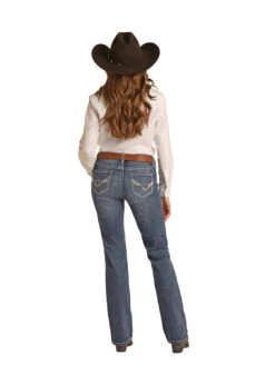Women's Rock & Roll Cowgirl Bootcut Jean #RRWD4RRZPN -Outlet Cowgirl Closet Store ea734f50a22aaa6167797e0fa0c92c6b