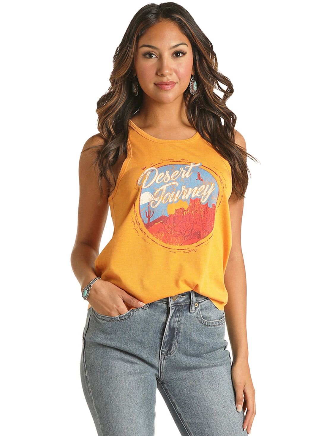 Women's Rock & Roll Cowgirl Tank #RRWT20RZNE 1 Women's Rock & Roll Cowgirl Tank #RRWT20RZNE