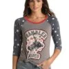 Women's Rock & Roll Cowgirl T-Shirt #WLWT21XZJA