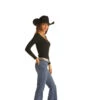 Women's Rock & Roll Cowgirl Mid-Rise Trouser #W8M2681