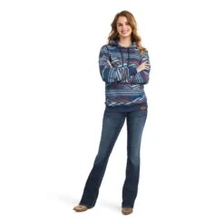 Women's Ariat All Over Print Chimayo Hoodie #10042137 -Outlet Cowgirl Closet Store f84b21ae2909b1ad3aac8aa02785dac7