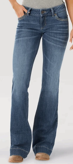 Women's Wrangler Retro Sadie Trouser Jean #112317287 -Outlet Cowgirl Closet Store fc9cd4de434d0b2032f18c426b5e04fe