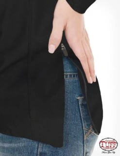 ONLINE SPECIAL Women's Cowgirl Tuff Pullover Jacket #H00603-BLK -Outlet Cowgirl Closet Store h00603 3