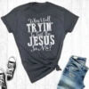 Women's Rebel Rose Jesus In Me T-Shirt